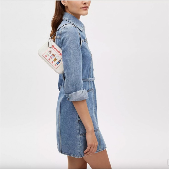 COACH Nolita 19 with Boardwalk Graphic - Picture 8 of 9